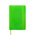 Spectrum A5 hard cover notebook light green