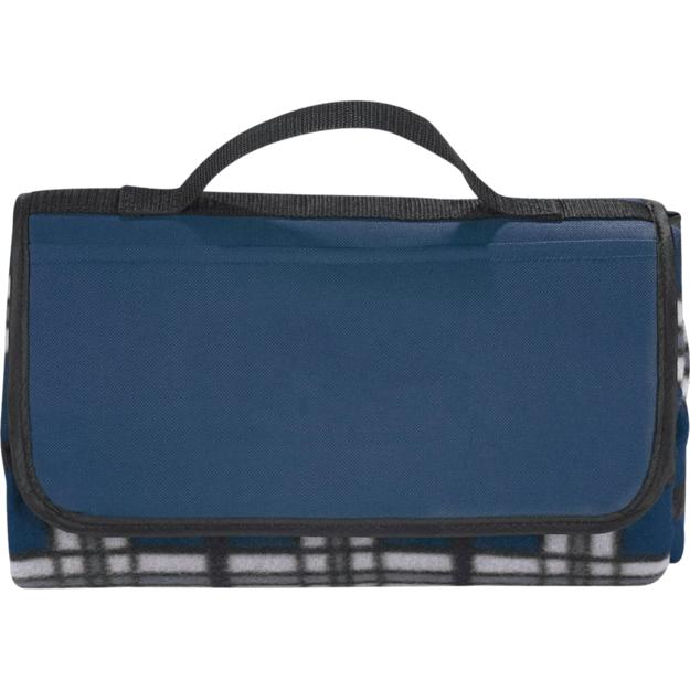 ICON - paddedwaterresistantfleecepicnicblanket navy