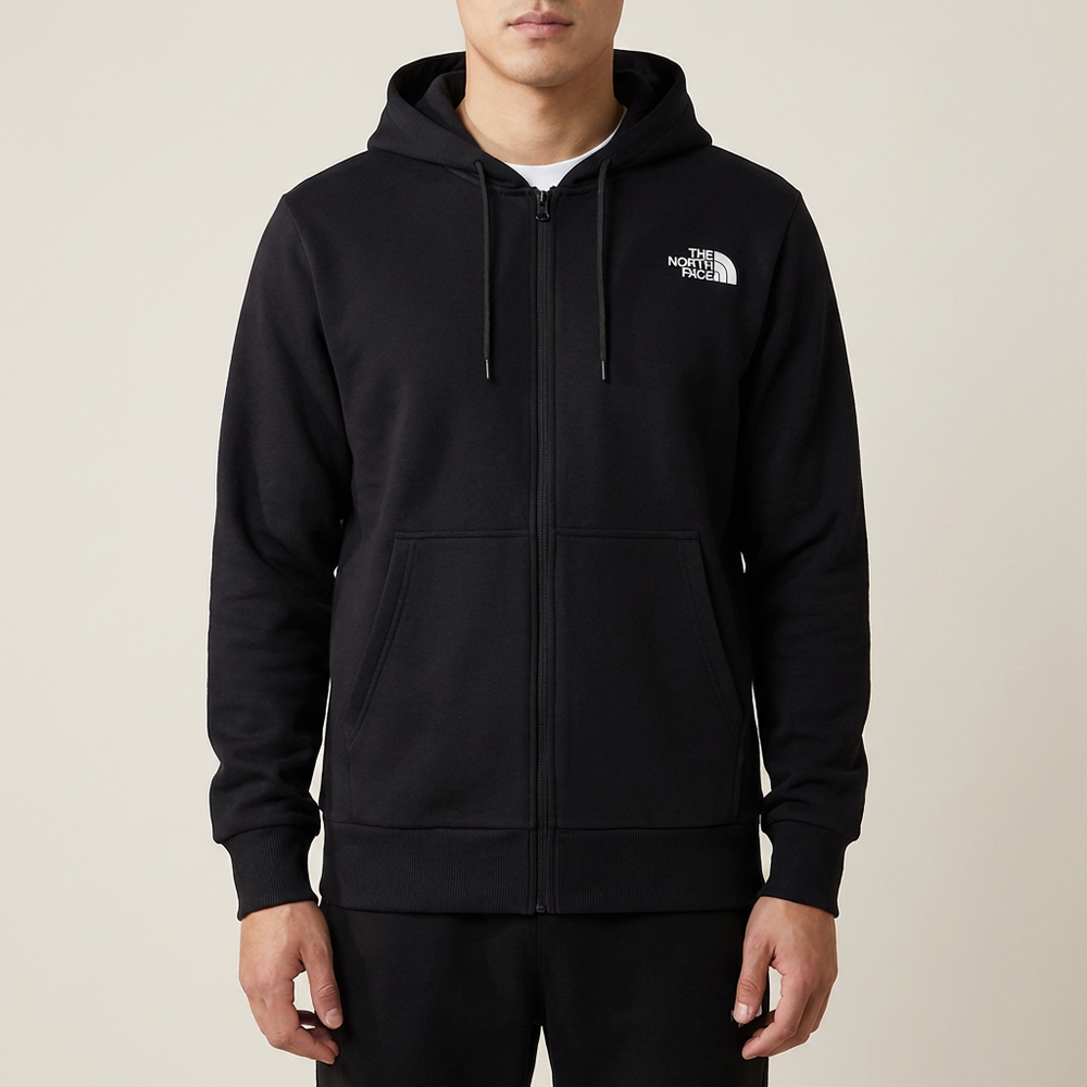 thenorthfacemsimpledomelightregularfillziphoody - clothing_front_model