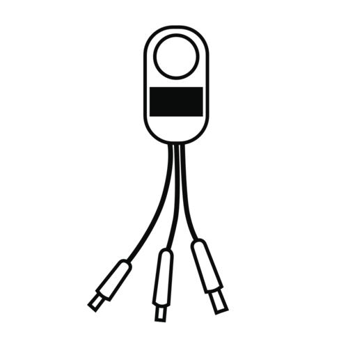 Troup 3-in-1 charging cable posi