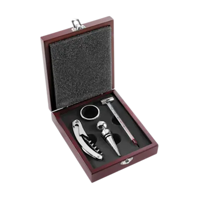Set Regalo Vino in Legno Brady
