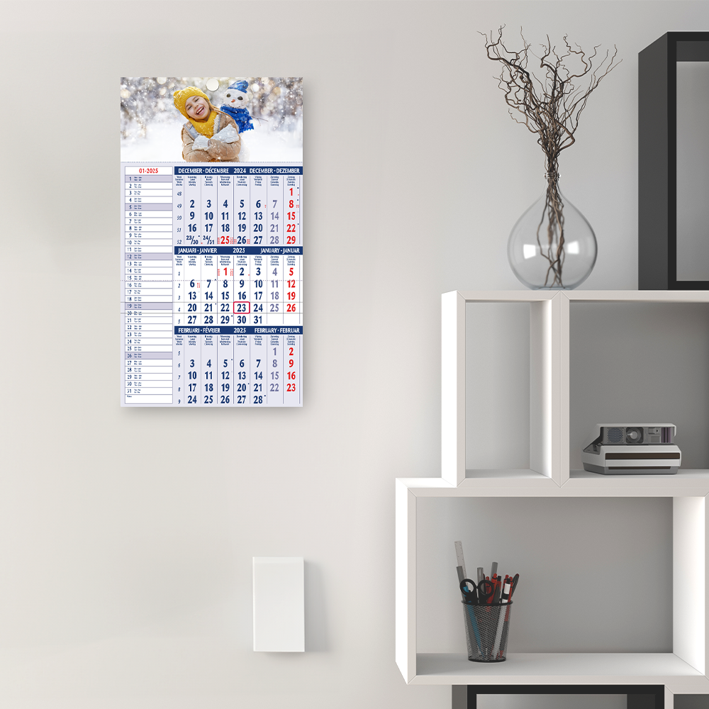 3-Month-Calender-Memo setting 1