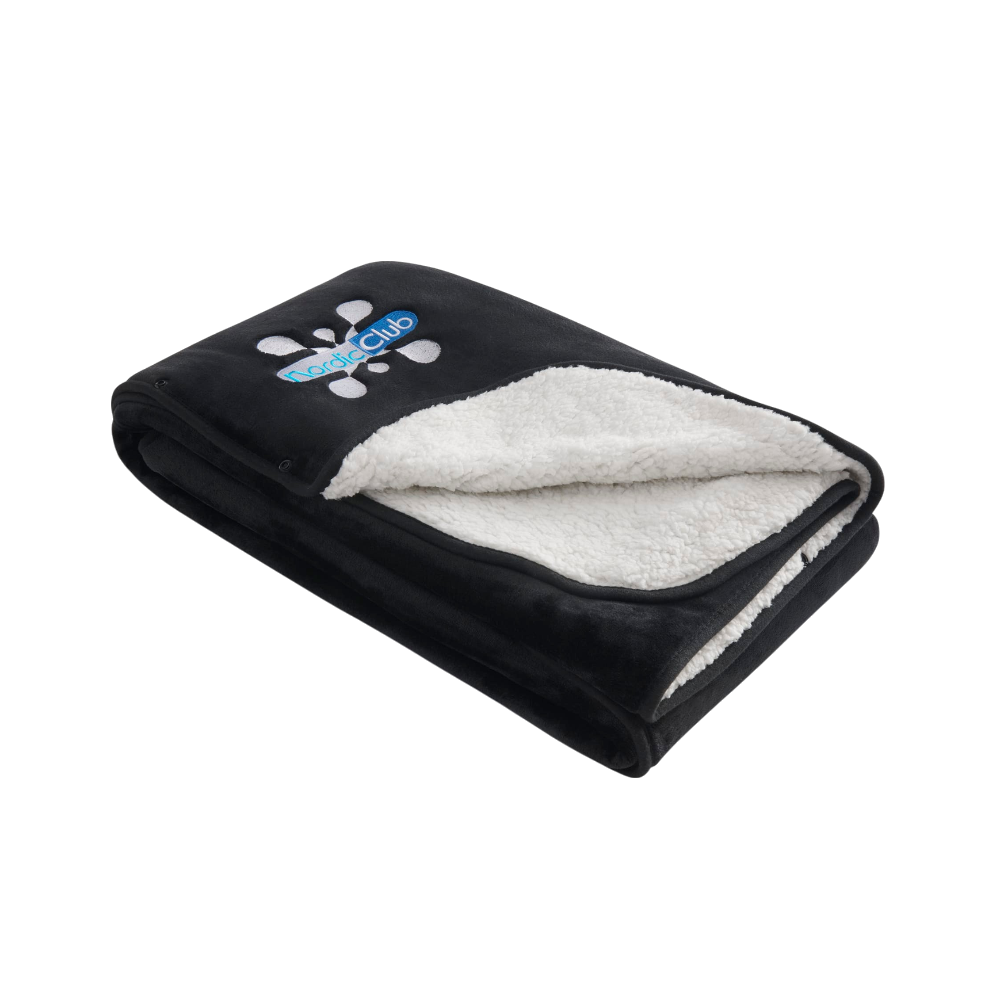 Wearable Cozy Fleece Sherpa Blanket