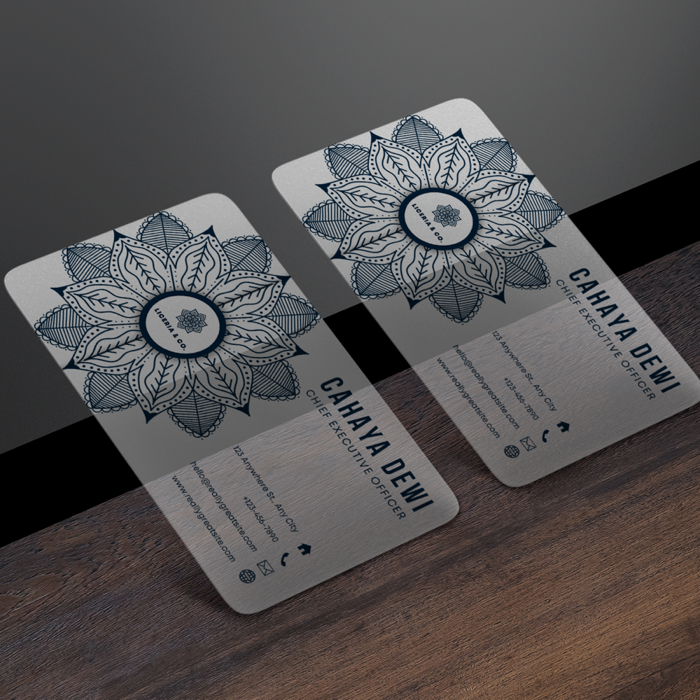 plastic cards transparent PDP Copy 2