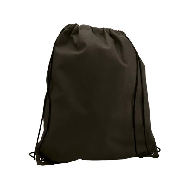 drawstring bag nonwoven color black