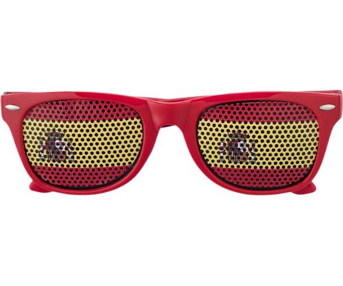plexiglasssunglasseswithcountryflaglexi red yellow