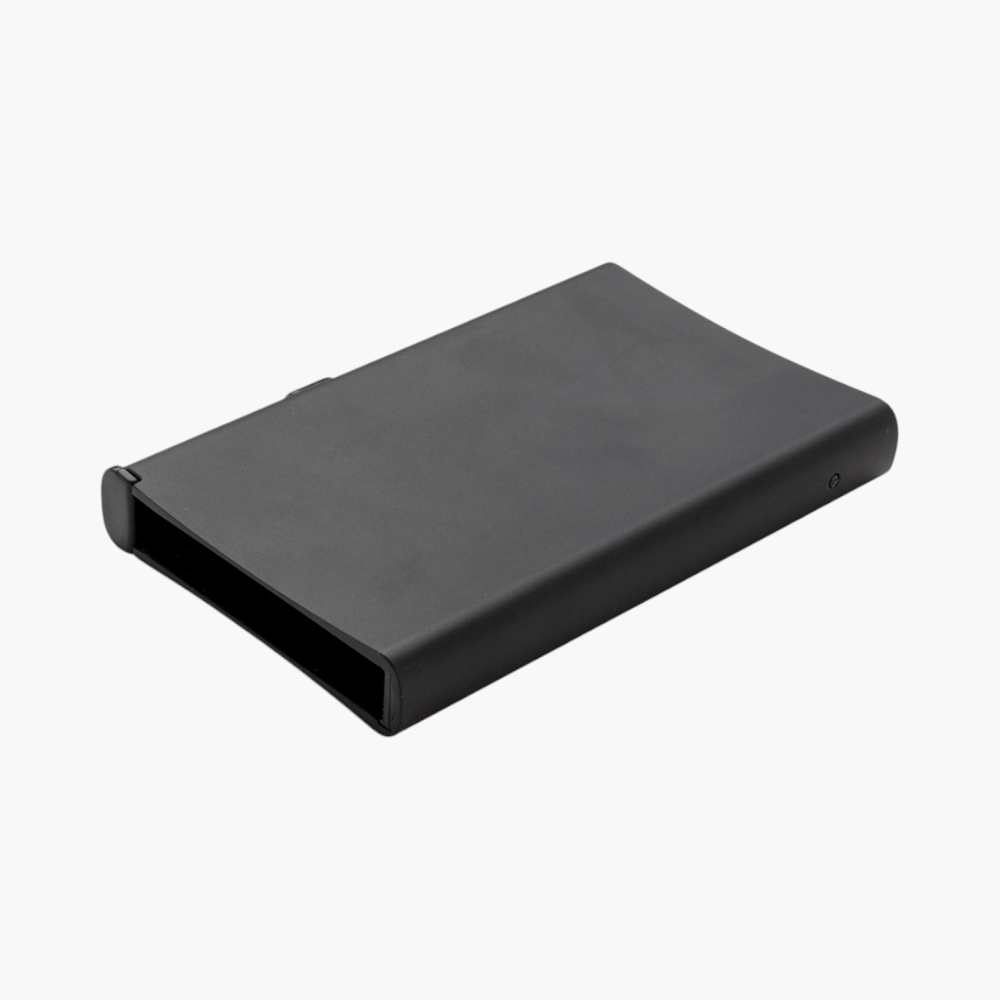 PDP - standardaluminiumrfidcardholder square #F8F8F8 background