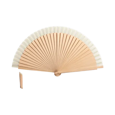 Ventaglio in Legno e Cotone Dubert