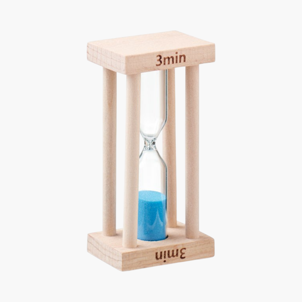 PDP - ciwoodensandtimer3minutes square #F8F8F8 background