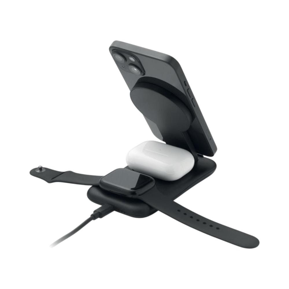 PDP - pendoless3in1wirelesscharger15w square #00000000 background