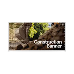 Construction Fence Banners 