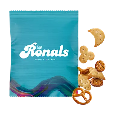 Mélange cocktail de biscuits salés