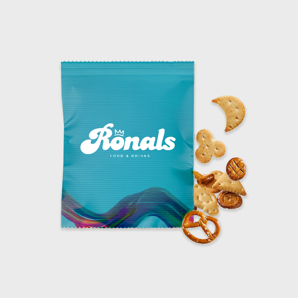 Mélange cocktail de biscuits salés