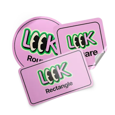 Small Individual Stickers