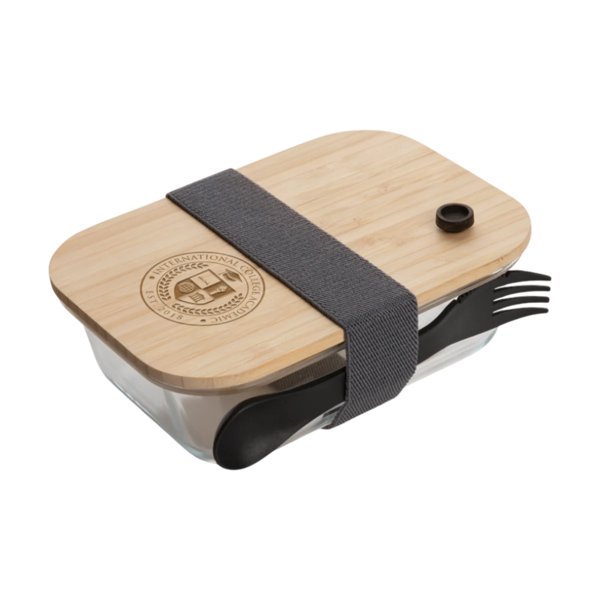 Glass Lunchbox with Bamboo Lid main image