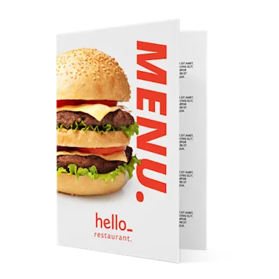 Menu Cards