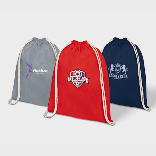 m² cotton drawstring backpack 5L PDP