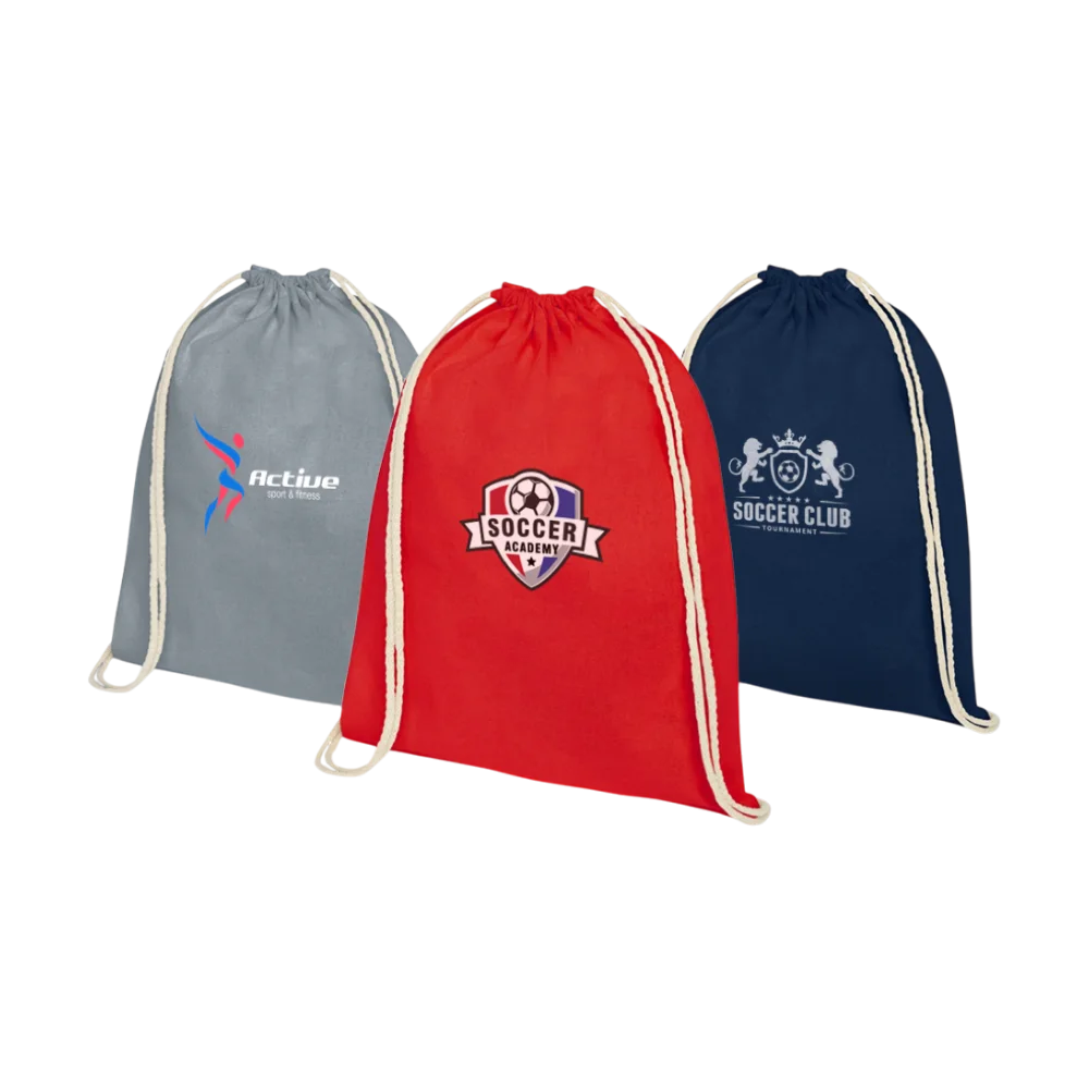 m² cotton drawstring backpack 5L PDP