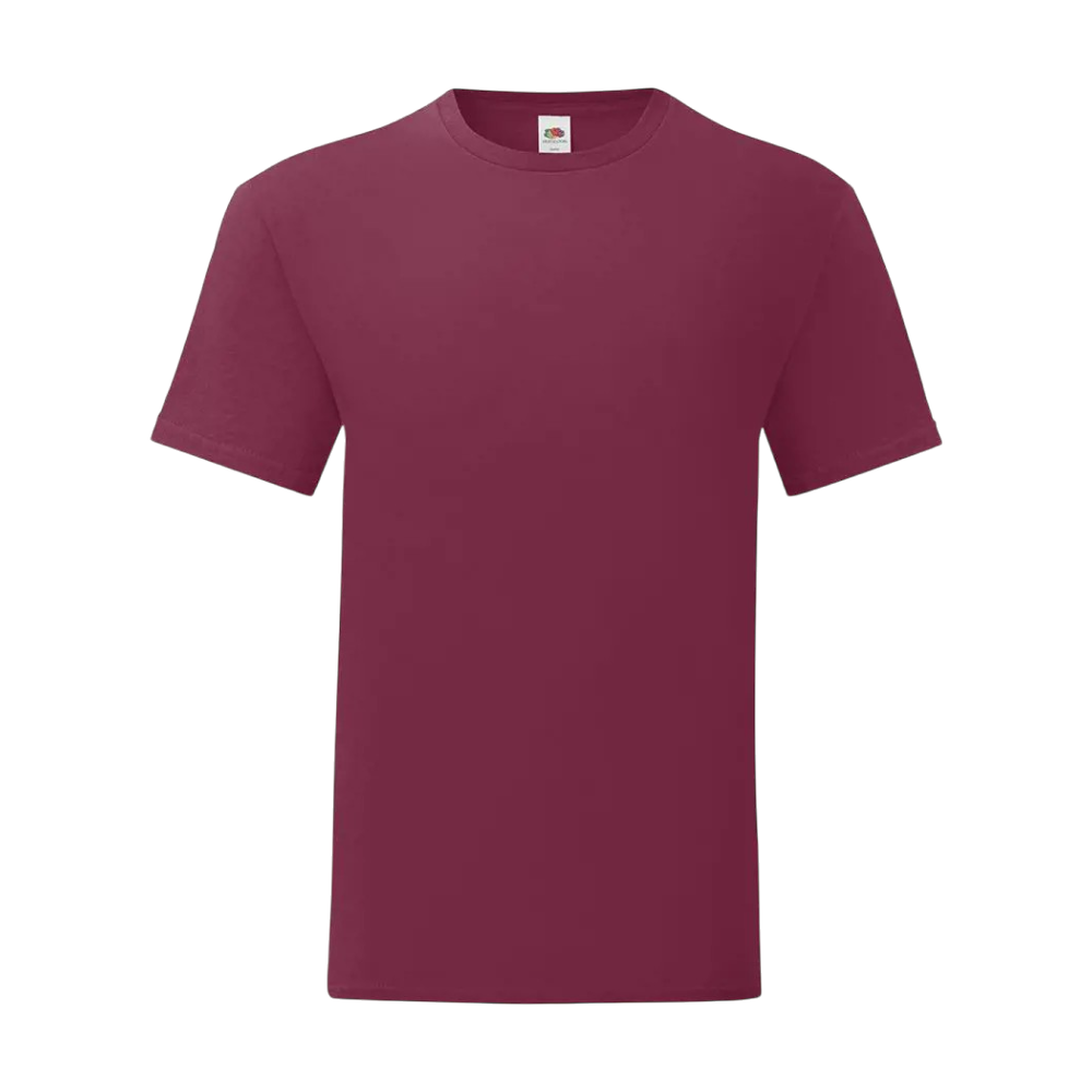 ICON - fruitoftheloomiconic150t burgundy