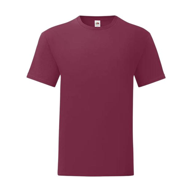 ICON - fruitoftheloomiconic150t burgundy