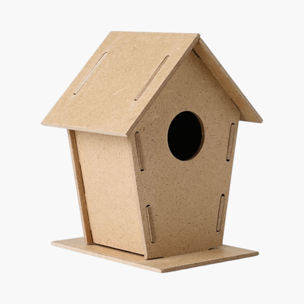 PDP - woohousewoodenbirdhouse square #F8F8F8 background