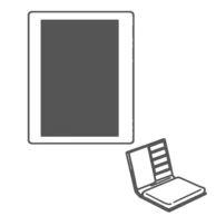 60 x 90 mm - Back & Front