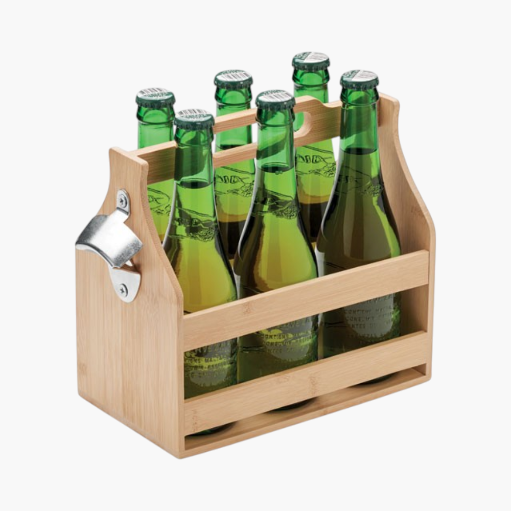 PDP - cabas6beercrateinbamboo square #F8F8F8 background