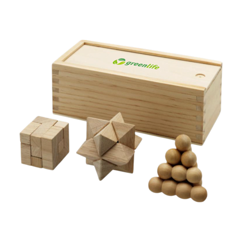 brainiac3piecewoodenbrainteaserset PLP