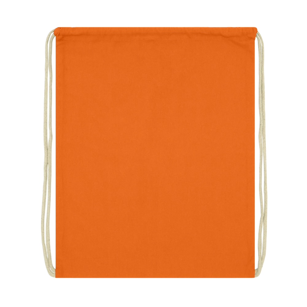 3. Oregon 140 g m² cotton drawstring bag 5L Orange