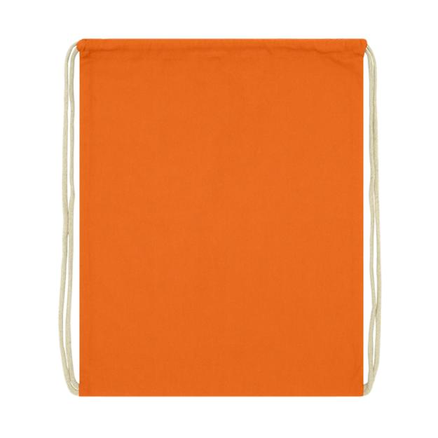 3. Oregon 140 g m² cotton drawstring bag 5L Orange