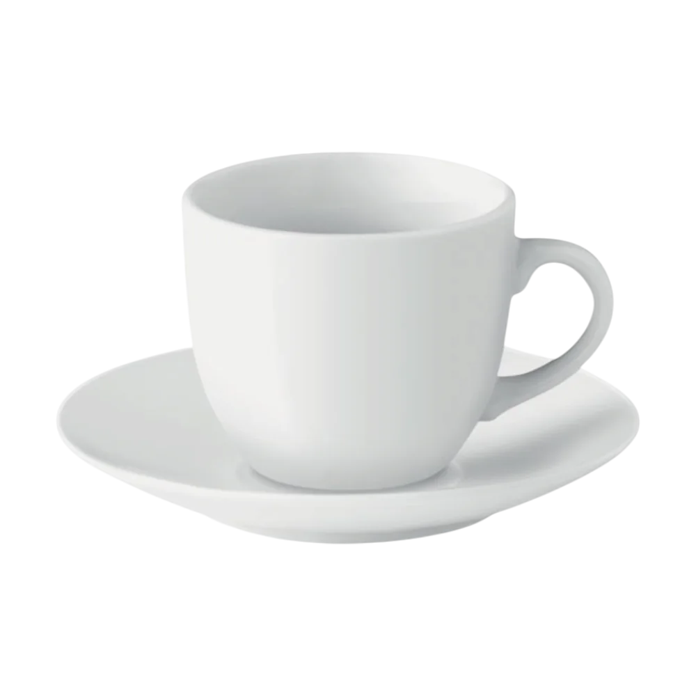 PDP - espressoespressocupandsaucer80ml square #F8F8F8 background