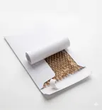 White Paper with Honeycomb Paper