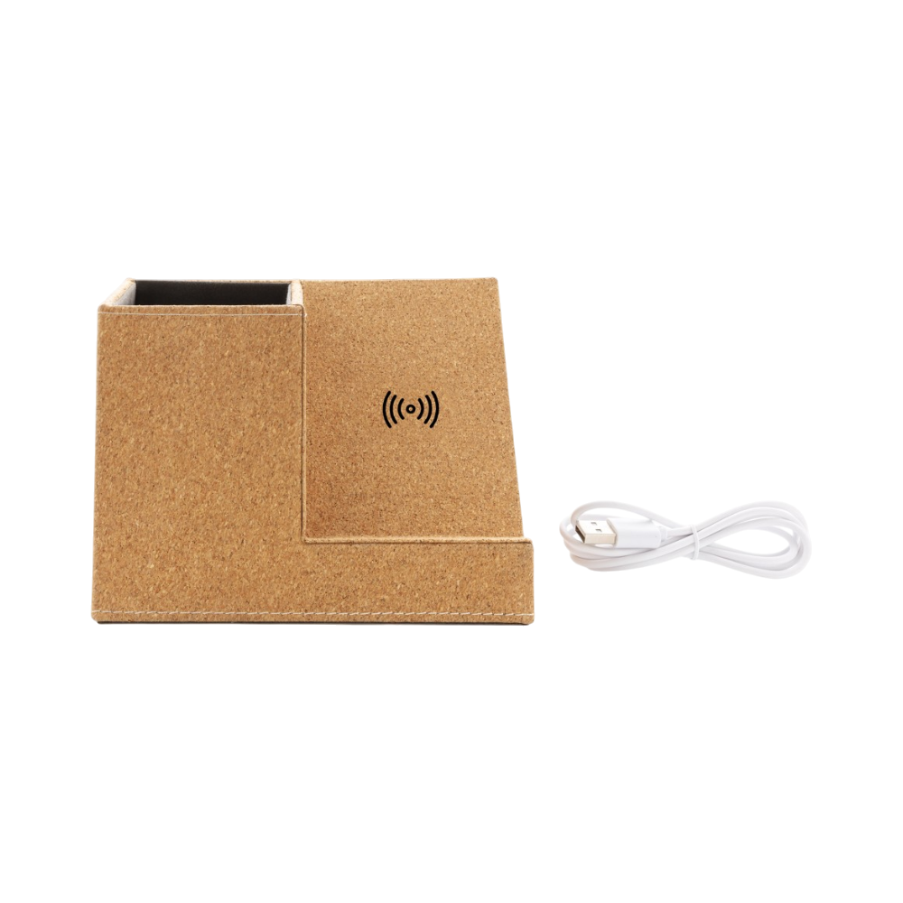PDP - corkpenholderand5wwirelesscharger square #00000000 background