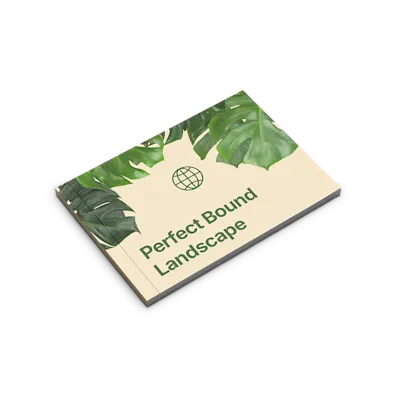Perfect Bound Brochures a5landscape 24 Pages