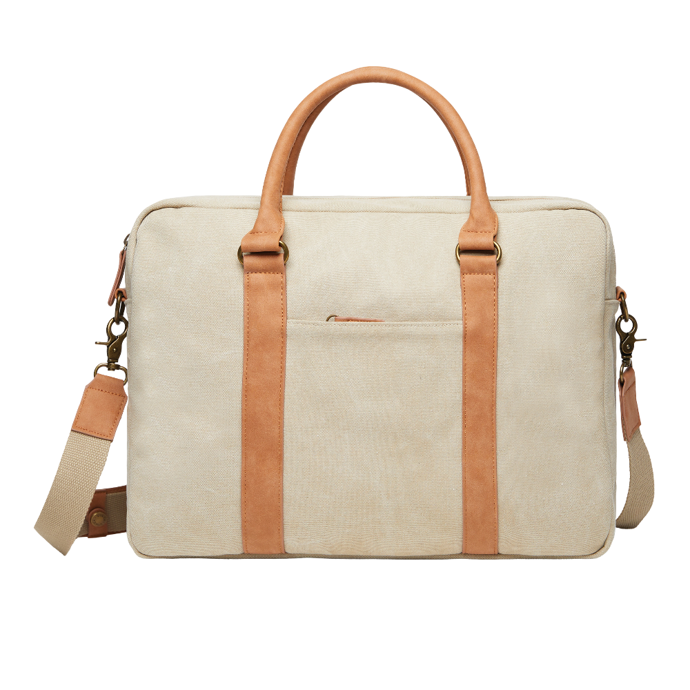 VINGA Bosler RCS re canvas comp bag greige