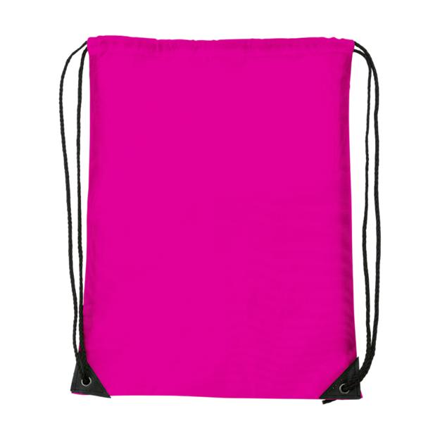 ICON - polyester210ddrawstringbackpacksteffi pink