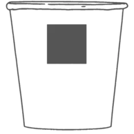 20 x 20 mm - On the Cup