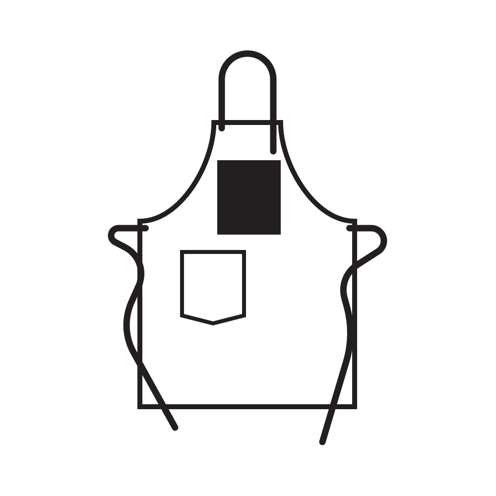 170 x 200 mm - Voorkant omhoog