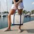 baltic18ozcottoncanvaszipperedboattote Setting