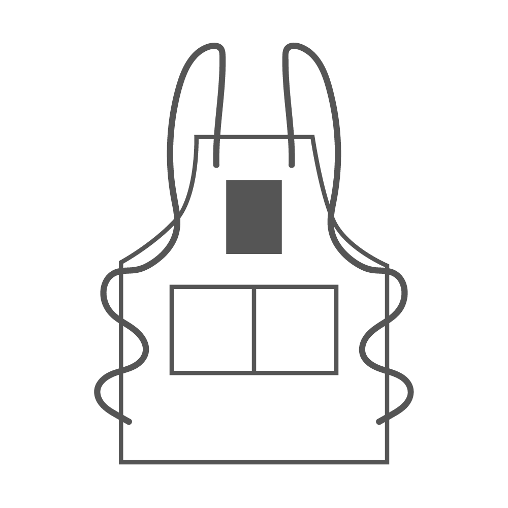 150 x 200 mm - Voorkant omhoog