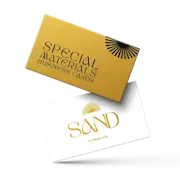 Business Cards with Special Paper Materials