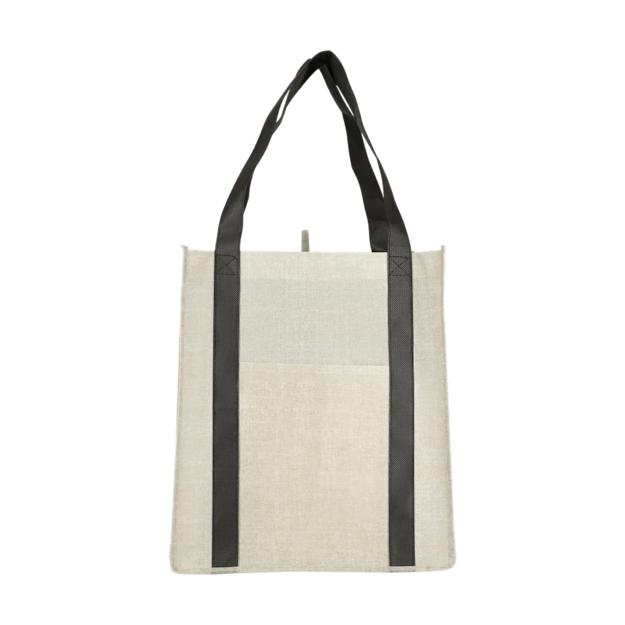 ICON - neptunerecyclednonwovengrocerytote black