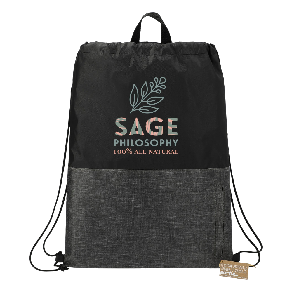 PDP - ashzipperedrecycleddrawstringbag square #00000000 background