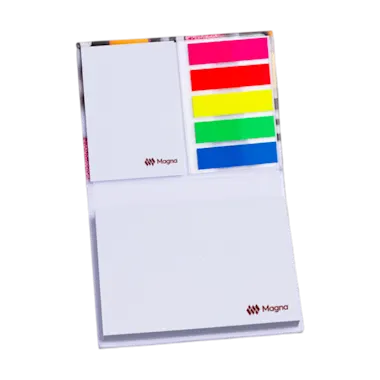 Haftnotizen mit Hardcover