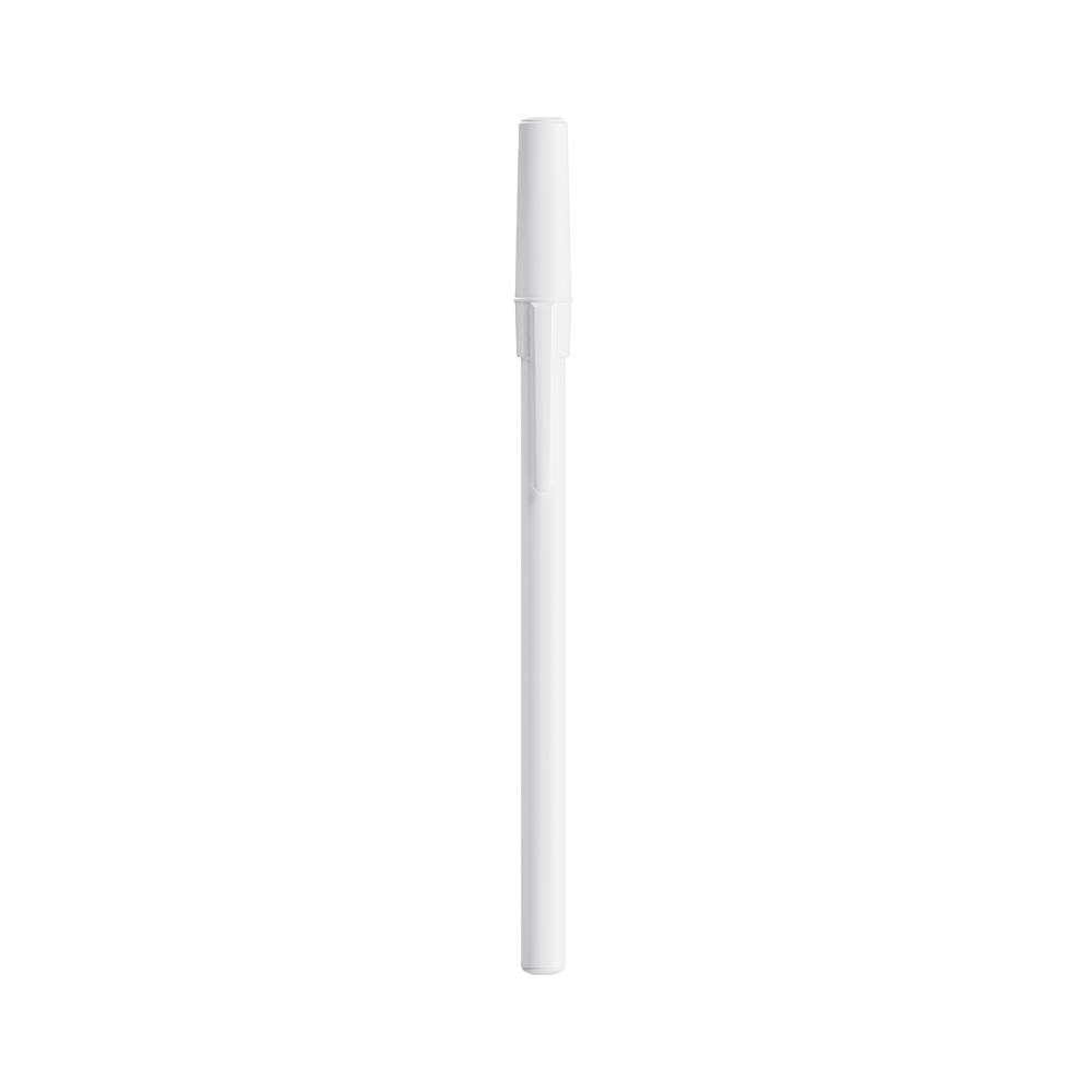bicroundsticballpen Opaque white