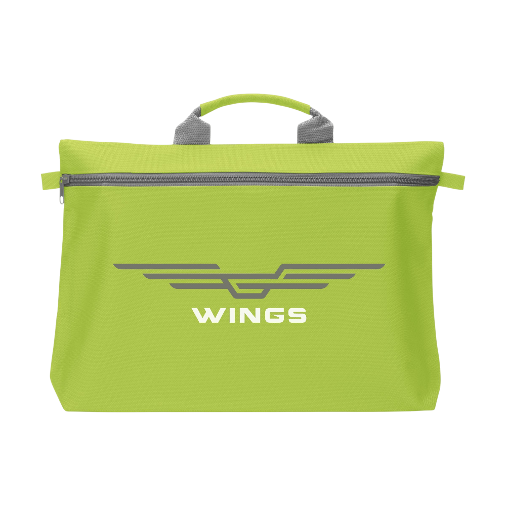 ICON - docutraveldocumentbag lime