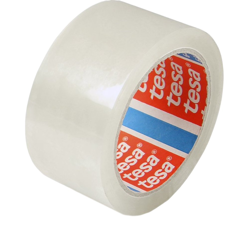 Tesa Transparentes PP-Klebeband 50 mm x 66 m