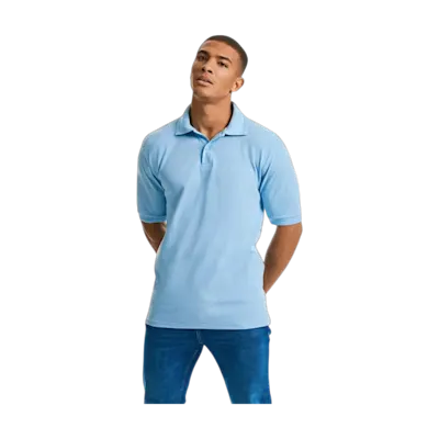 Polo Resistente Russell in Polycotone