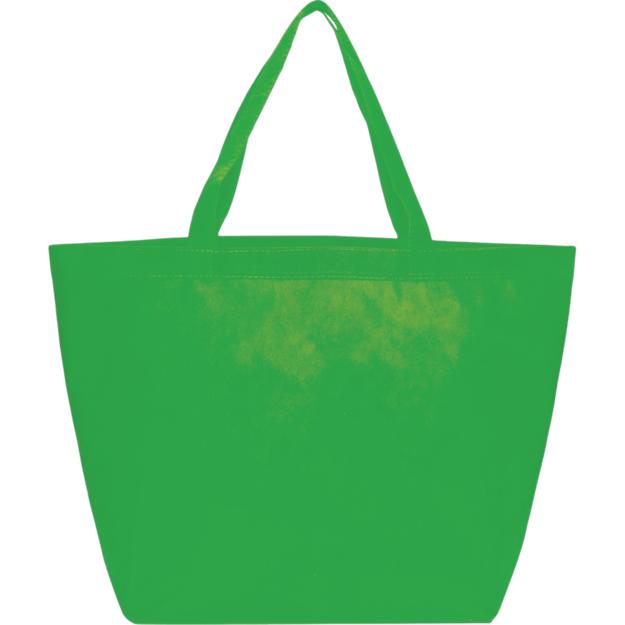 yayabudgetnonwovenshoppertote.color.lime_green - yayabudgetnonwovenshoppertote_lime_green