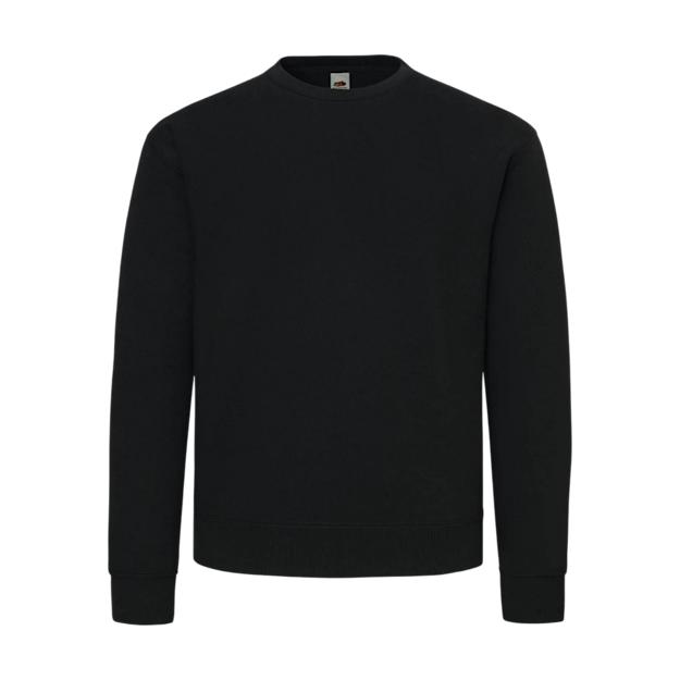 ICON - fruitoftheloomsupercottonsweat black